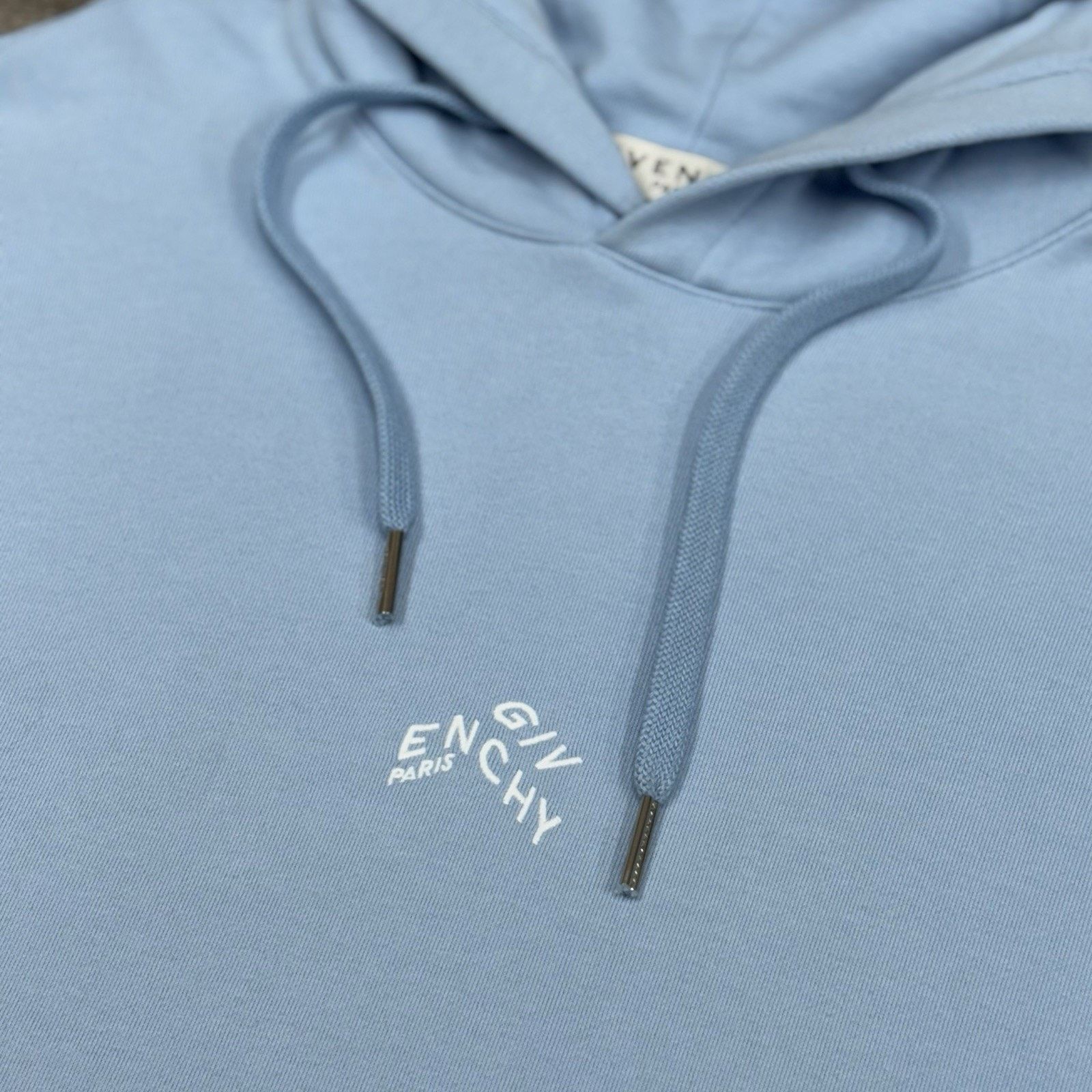 Givenchy Givenchy Refracted Embroidered Hoodie ' Baby Blue ' | CLEAN! Size US S / EU 44-46 / 1 - 4 Thumbnail