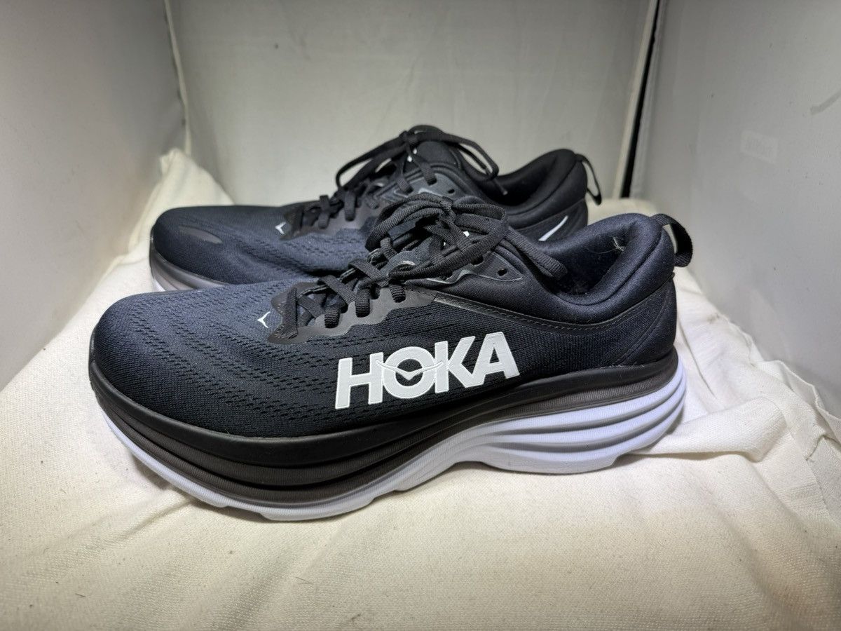 Hoka Hoka One One Bondi 8 Running Men’s 10 4E Extra Wide Black Size US 10 / EU 43 - 1 Thumbnail