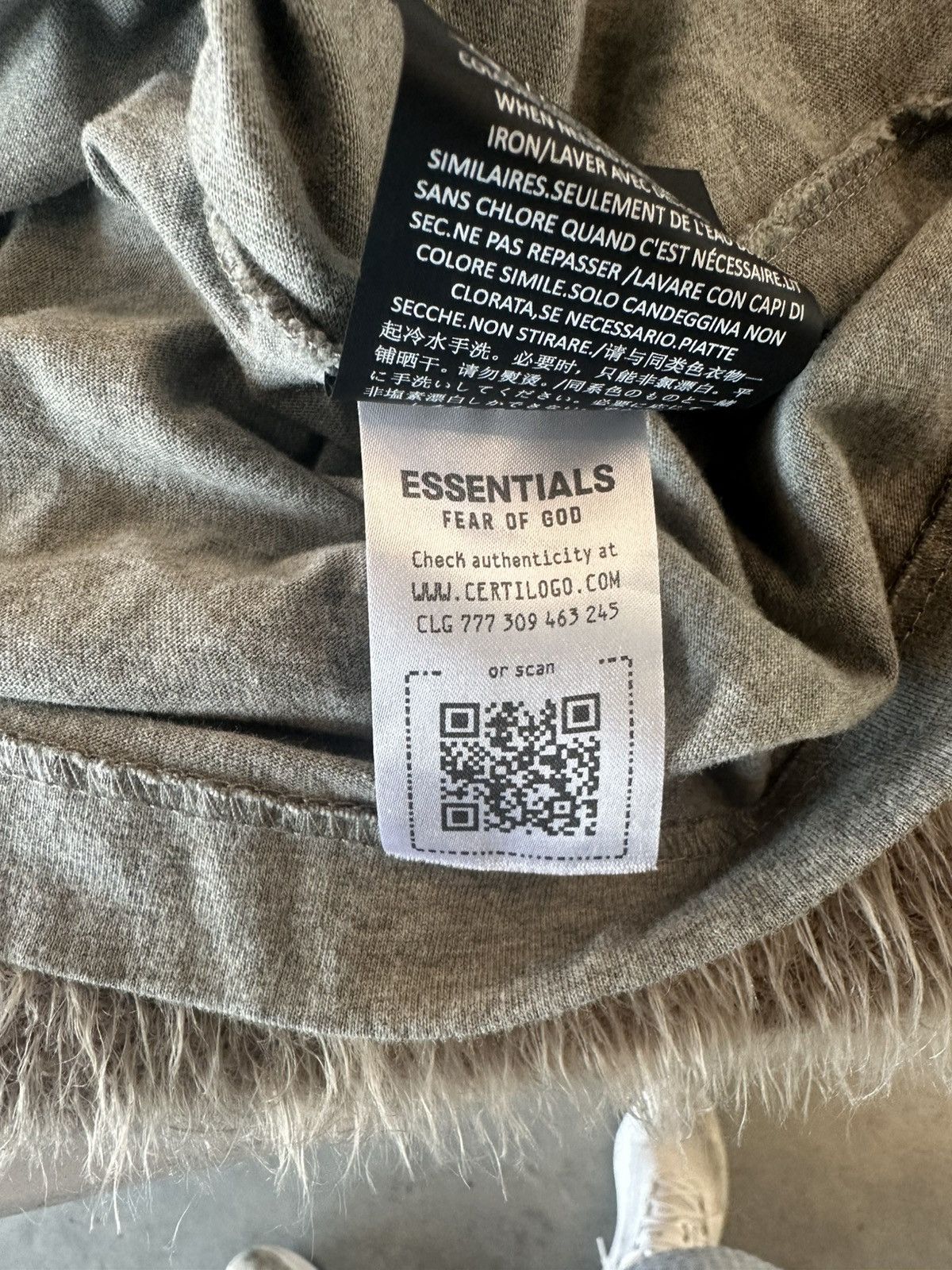 Fear of God Fear Of God Essentials Tee Stome Size US XS / EU 42 / 0 - 6 Thumbnail