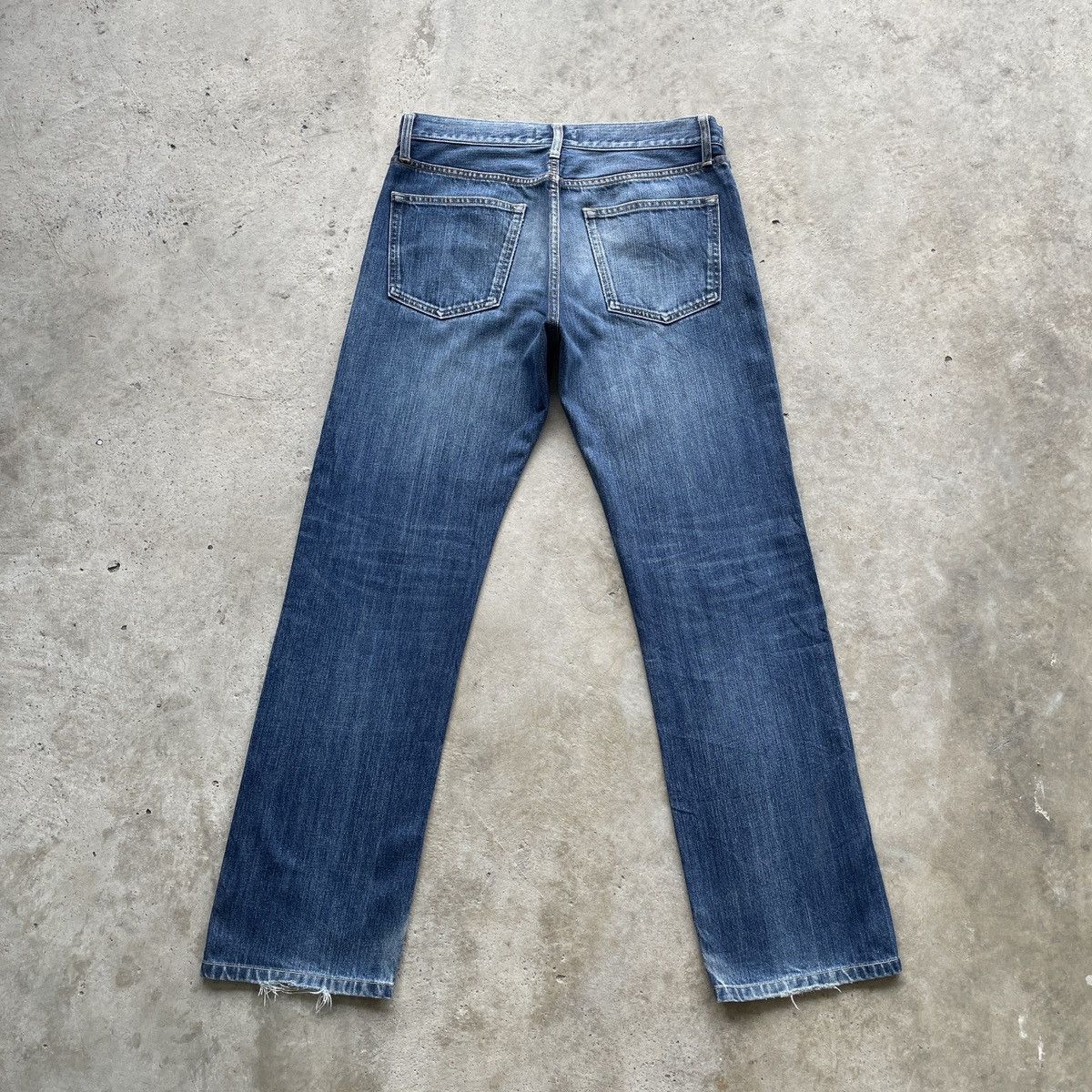 Japanese Brand W32💥 Vintage Japanese Distressed Denim Faded Jeans Pants Size US 32 / EU 48 - 10 Thumbnail