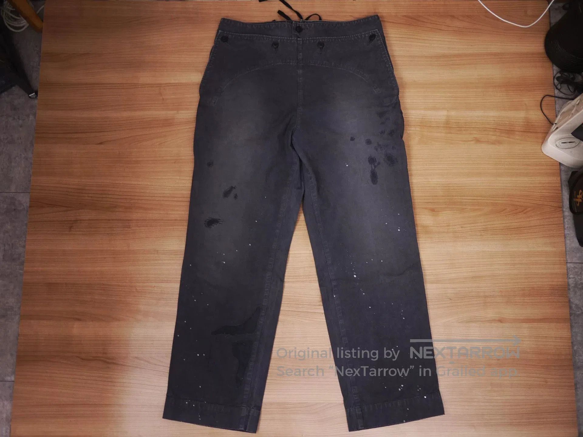 Visvim visvim holman pants with damage details. Size US 34 / EU 50 - 1 Thumbnail