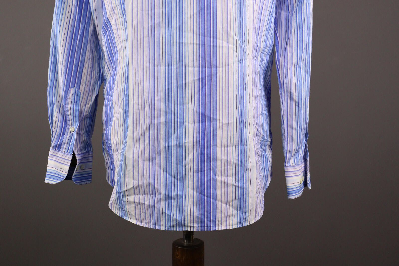 Etro Men Etro Stripe Long Sleeve Button Dress Shirt Size 42 Size US M / EU 48-50 / 2 - 7 Thumbnail