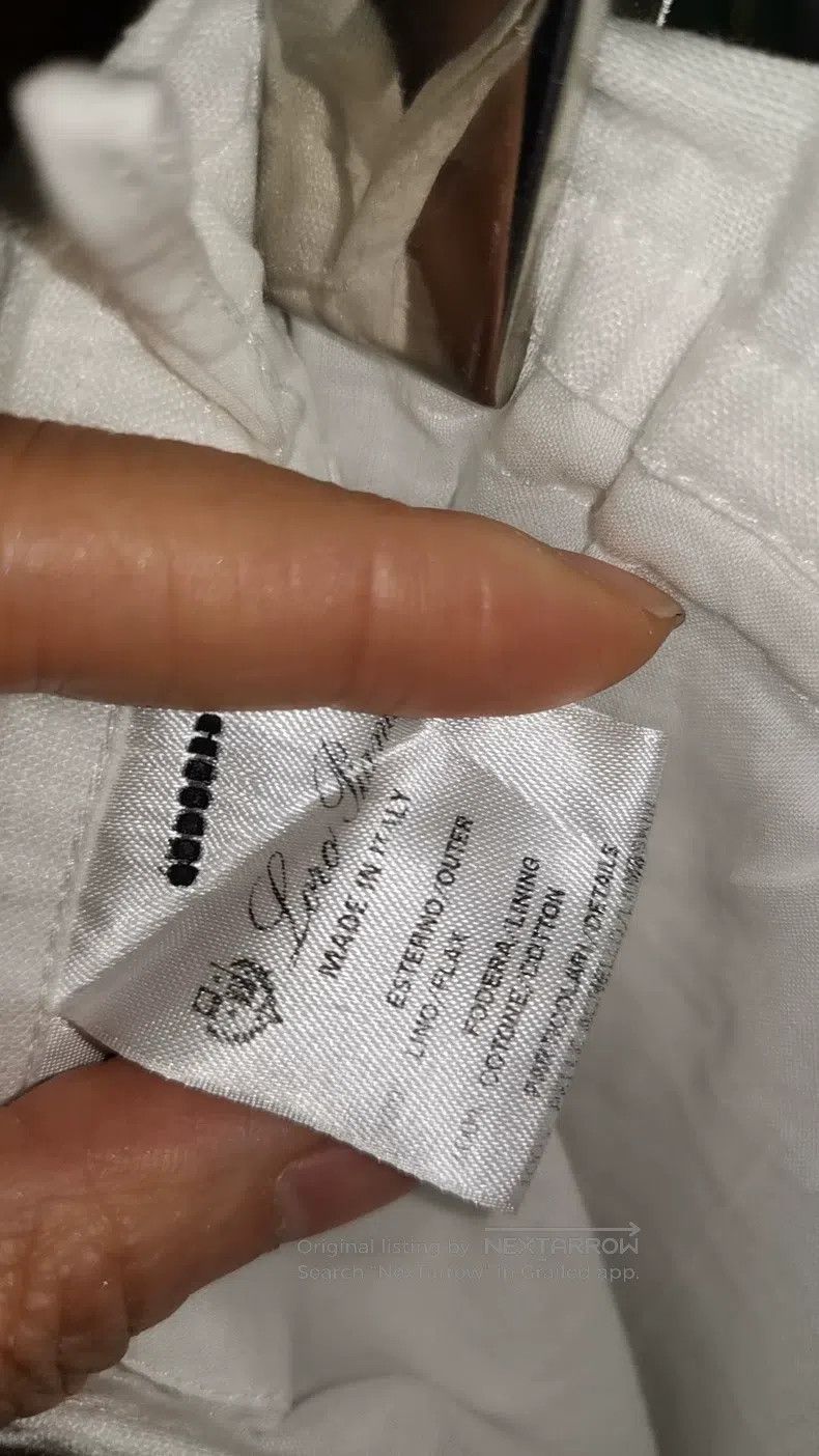 Loro Piana Loro Piana Linen A-Line Skirt Size 24" / US 00 / IT 34 - 4 Thumbnail