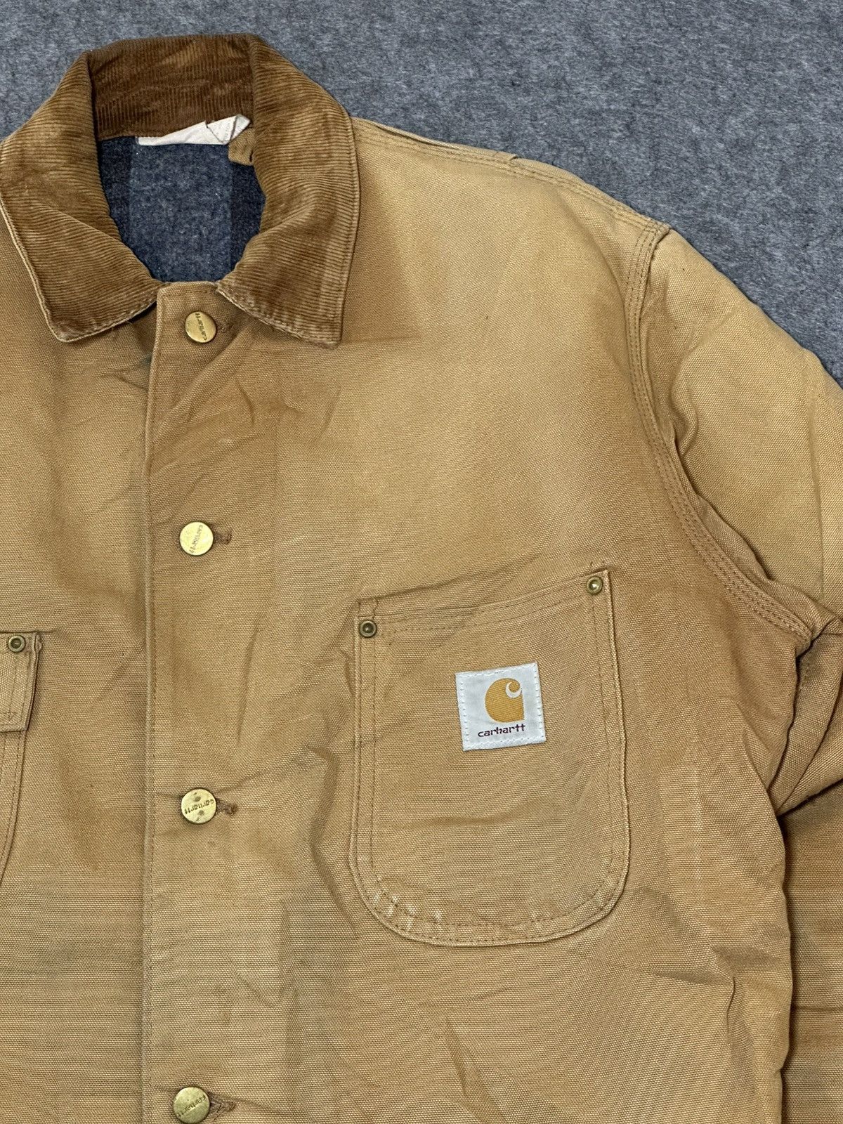 Carhartt vintage Carhartt blanket-lined chore coat . Size US L / EU 52-54 / 3 - 3 Thumbnail