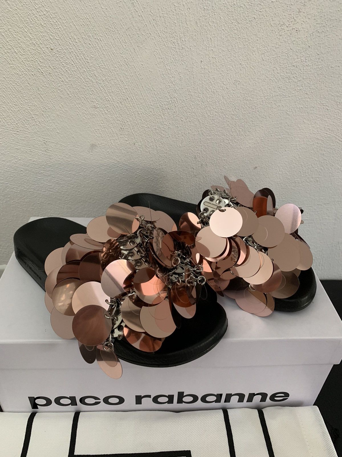 Paco Rabanne Paco Rabanne Sparkle Sandals Size US 9 / IT 39 - 7 Thumbnail