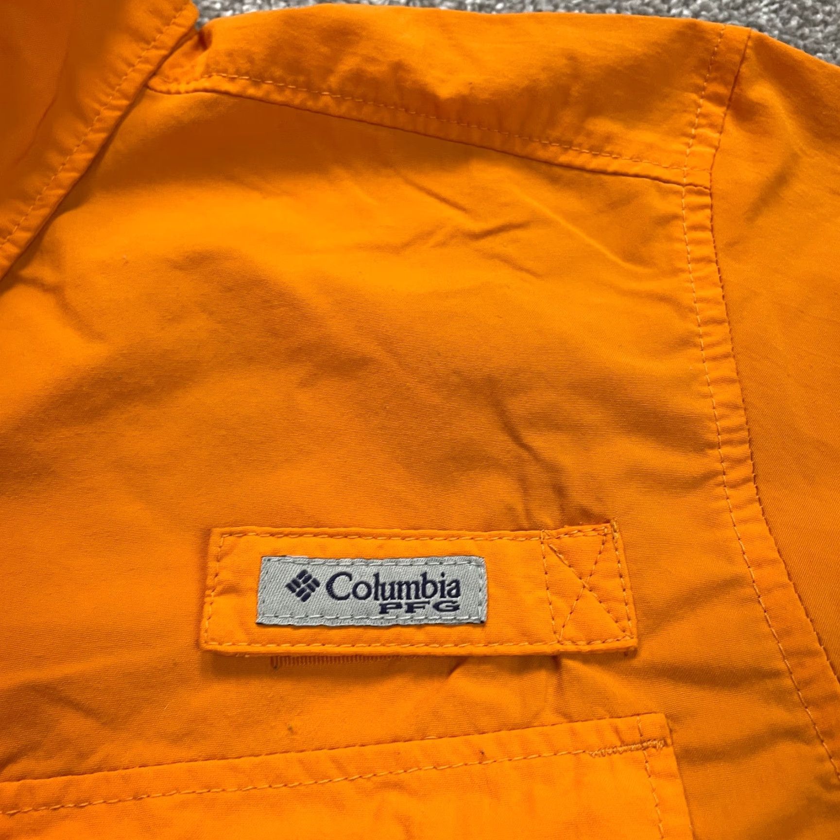 Logo 7 Columbia Shirt Womens Small Orange Nylon University Of Tennessee Logo Bahama PFG Size S / US 4 / IT 40 - 5 Thumbnail