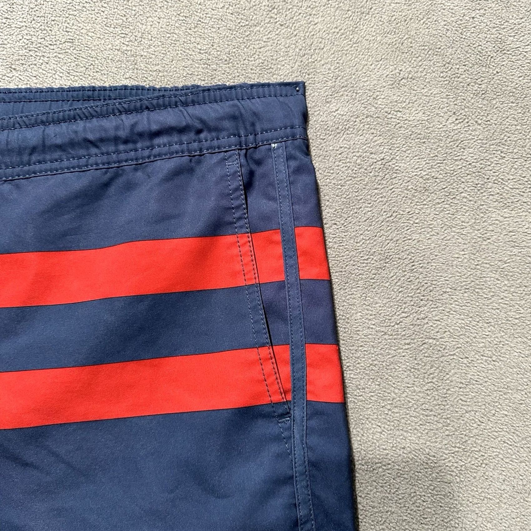 Vintage Fair Harbor The Anchor Swim Trunks Mens 2XL XXL Blue Striped Lined 44x8" FAIR Size US 39 - 6 Thumbnail