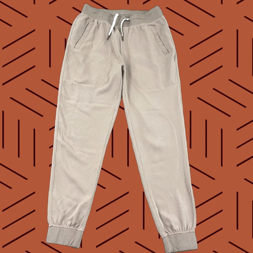 Vintage Bamboo Ave Jogger Pants Mens Medium / 29" Brown Performance Coconut Stretch Gym Athletic Tapered Pockets Easy Care Inseam 29" Regular Size Size US 31 - 1 Thumbnail