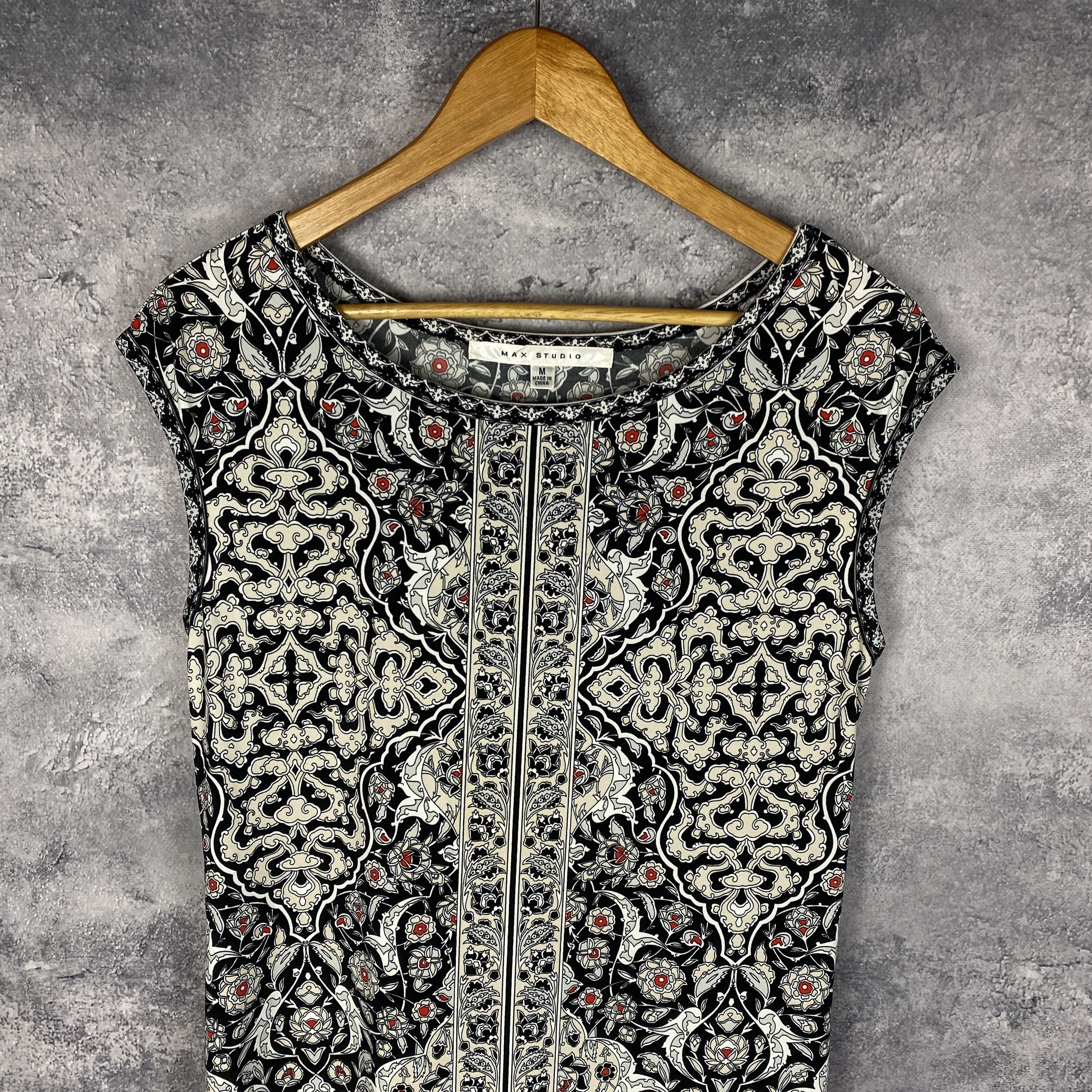 Max Mara Max Studio Dress Size M Multicolor Sleeveless Size M / US 6-8 / IT 42-44 - 2 Thumbnail