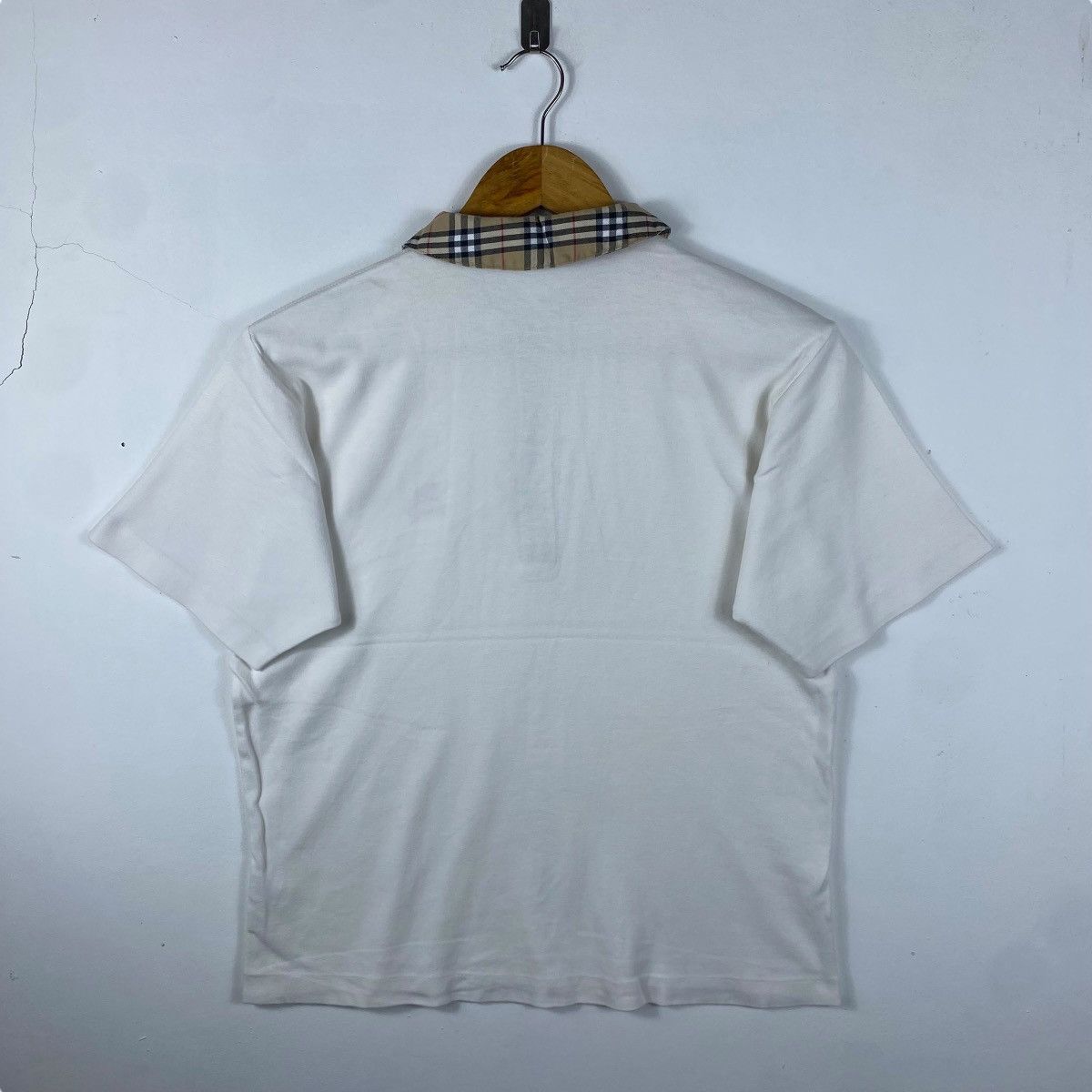 Burberry × Vintage Vintage 90's BURBERRYS OF LONDON Small Logo Women Polo Shirt Size M / US 6-8 / IT 42-44 - 4 Thumbnail