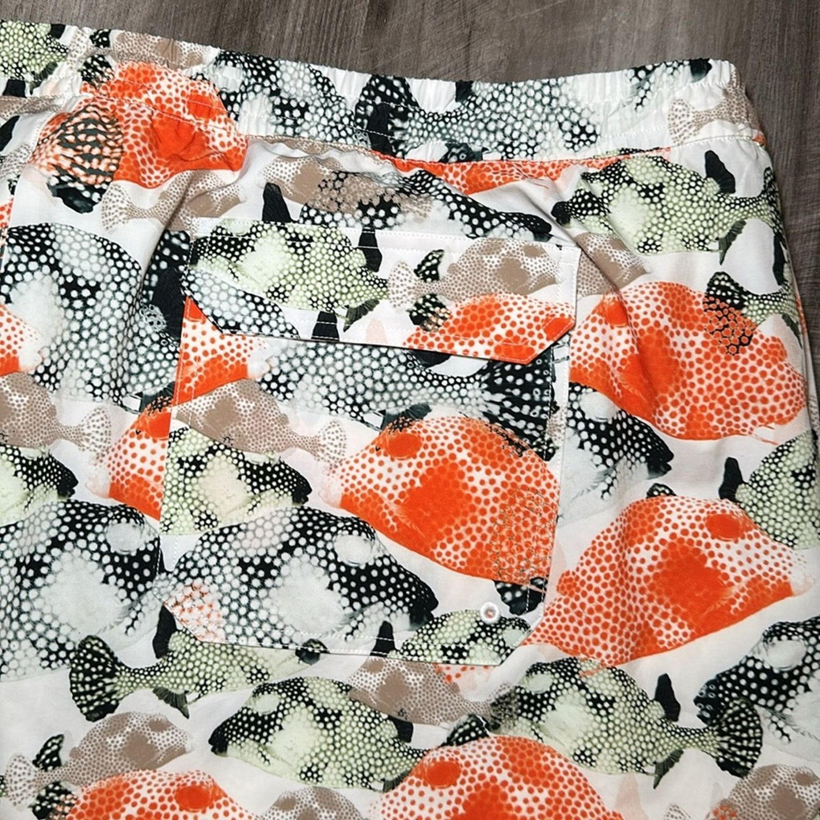 Bonobos Bonobos Fielder Fish 7” Swim Trunks - 3XL Size US 44 / EU 60 - 3 Thumbnail