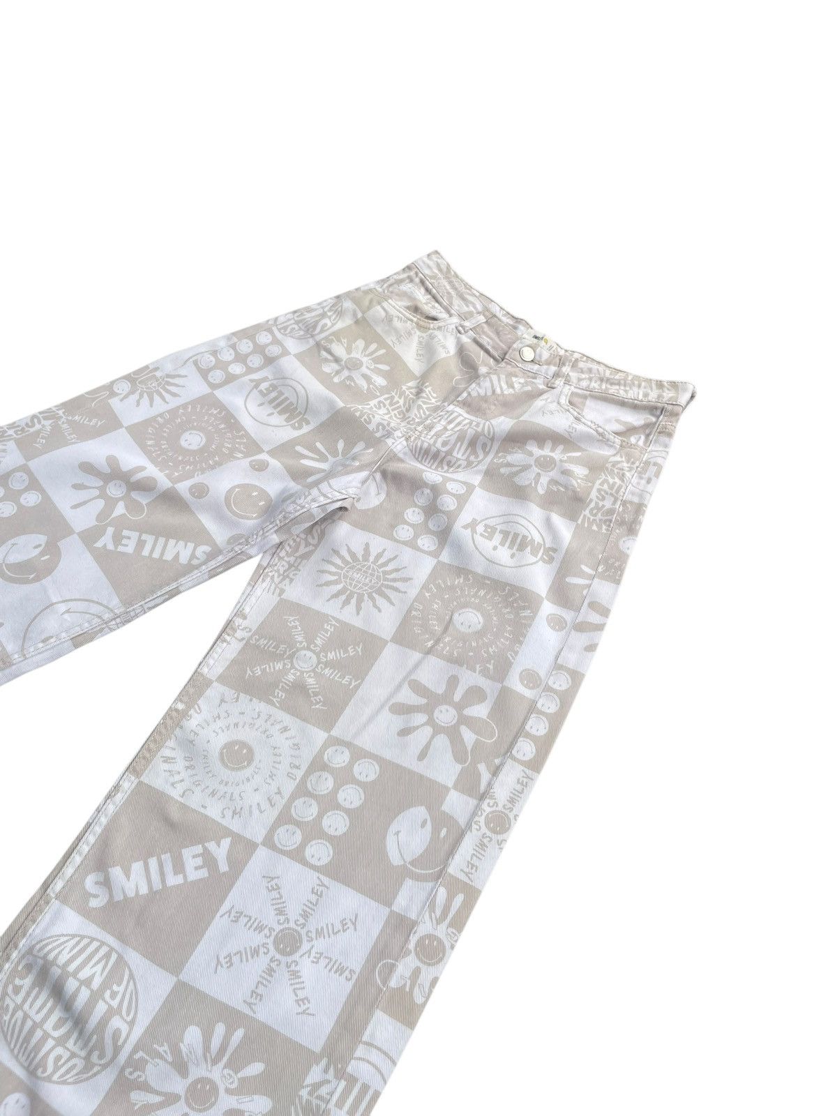 Designer × H&M Smiley x H&M AOP Denim Size 31" - 2 Thumbnail