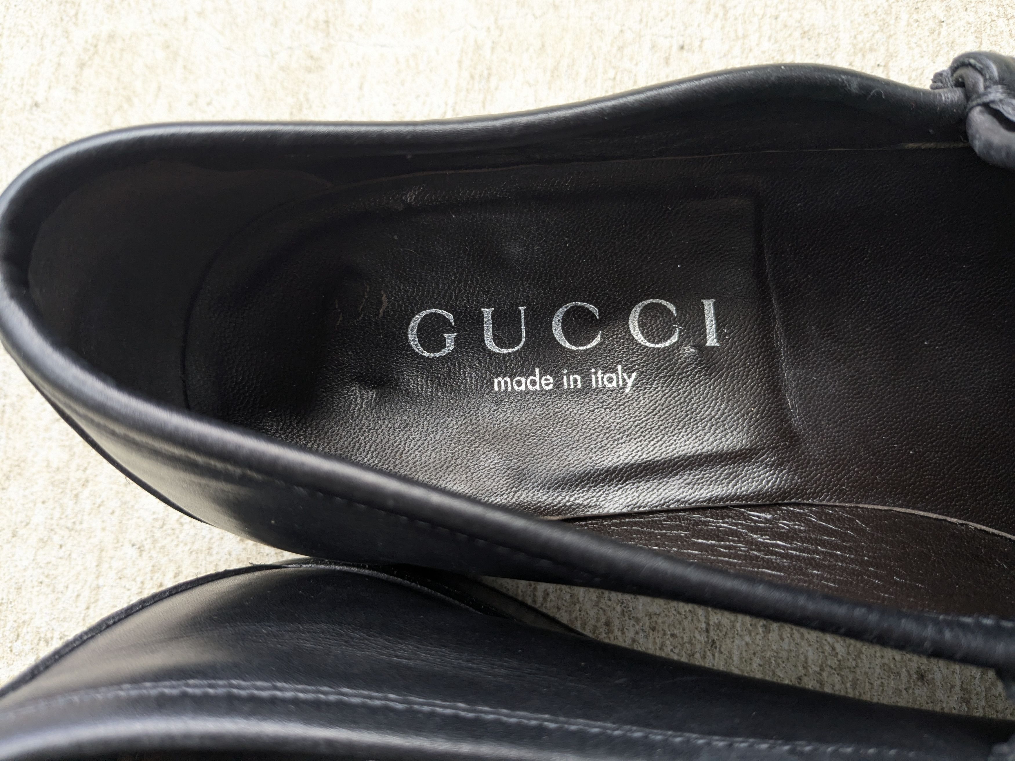 Gucci × Tom Ford Gucci Horsebit Loafers Black Leather 11 D Snaffle Slip On Size US 11 / EU 44 - 5 Thumbnail