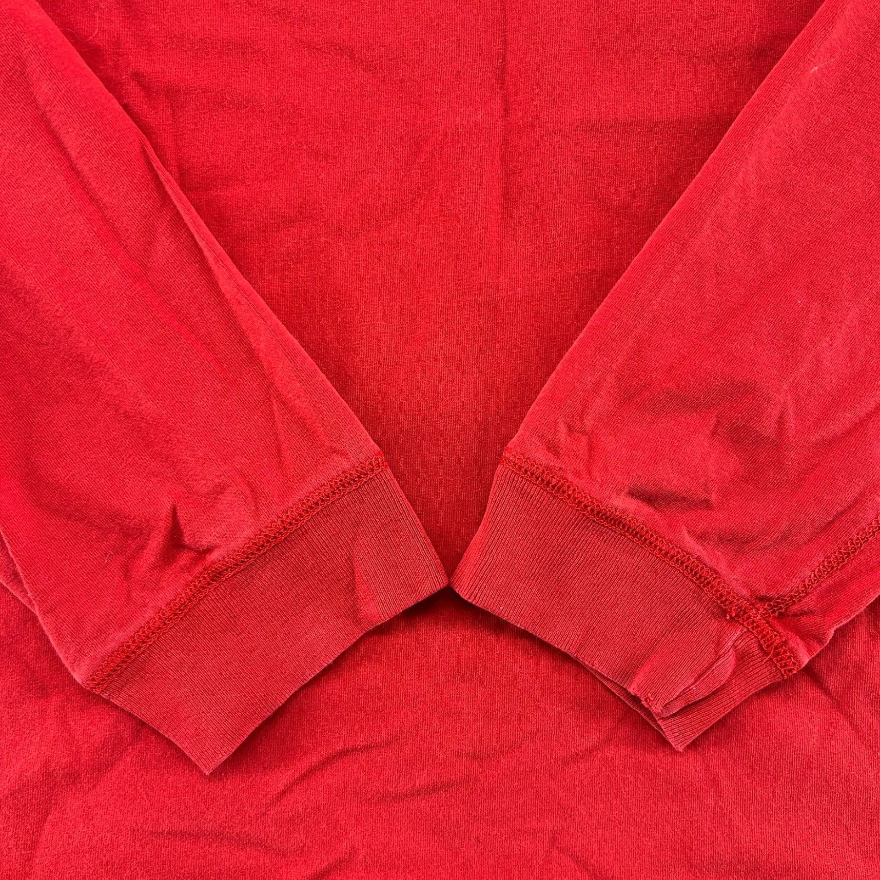 Abercrombie & Fitch VINTAGE Abercrombie & Fitch Shirt Mens XL Red Long Sleeve Crew Neck 90s Size US XL / EU 56 / 4 - 2 Thumbnail