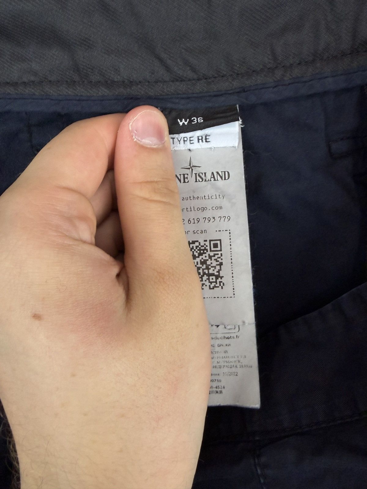 Stone Island Black Stone Island cargo trousers Size US 36 / EU 52 - 8 Thumbnail