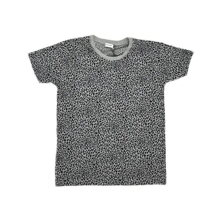 Saint Laurent Paris Saint Laurent Leopard Print Comfortable T-shirt-2507 Size US L / EU 52-54 / 3 - 2 Thumbnail