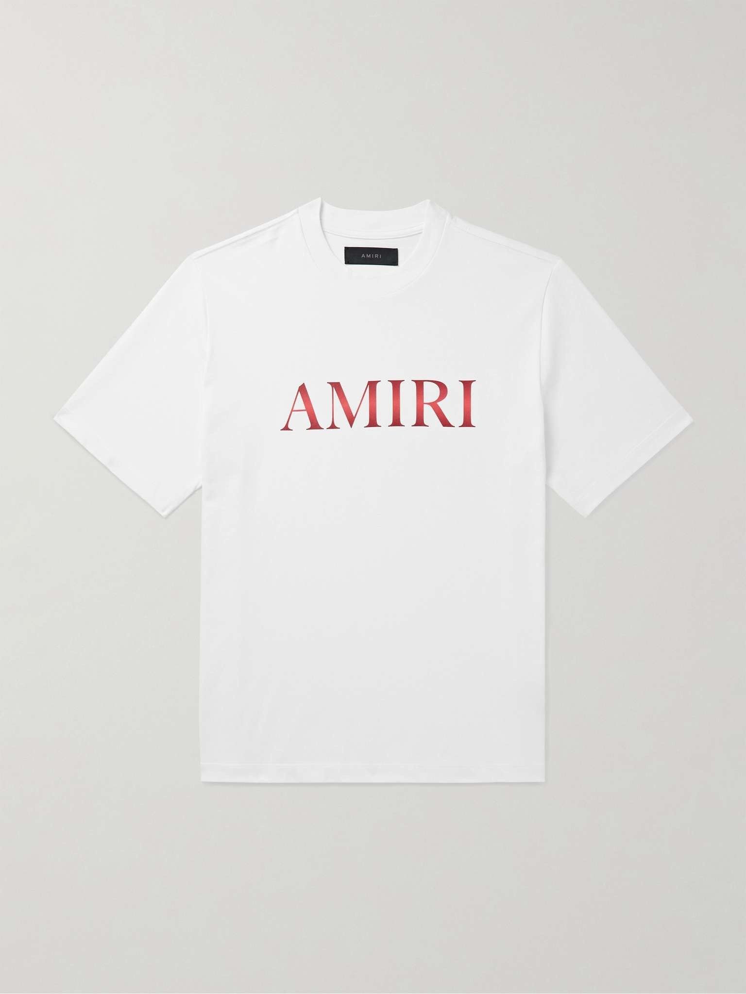Amiri o1s1wg110725 Logo-Print T-Shirt in White Size US S / EU 44-46 / 1 - 1 Thumbnail