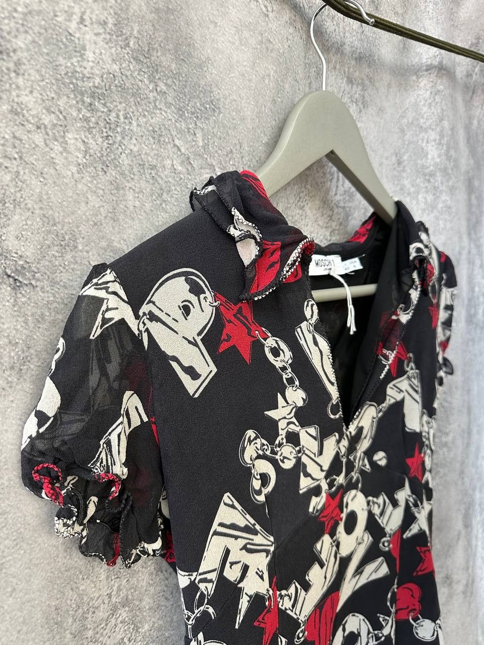 Moschino Moschino Jeans Donna Blouse Silk Shirt Size S / US 4 / IT 40 - 4 Thumbnail