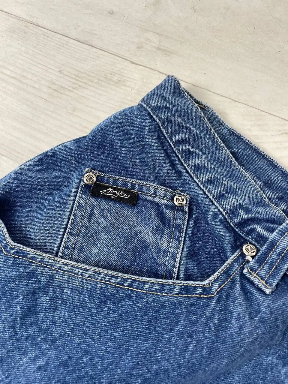 Karl Kani Vintage Karl Kani Denim Baggy Jeans Rap Big Logo 90s Size US 32 / EU 48 - 10 Thumbnail