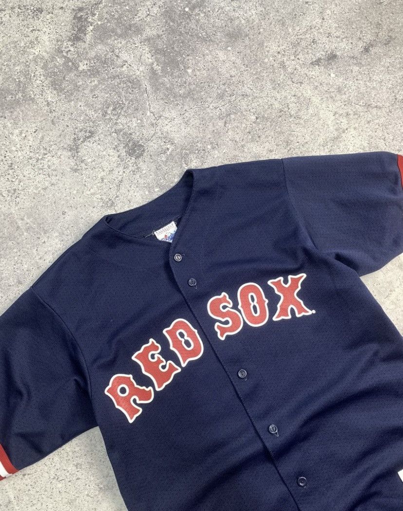 Vintage Majestik Vintage Boston Red Sox Ramirez 24 Red Jersey Tee Size US M / EU 48-50 / 2 - 5 Thumbnail