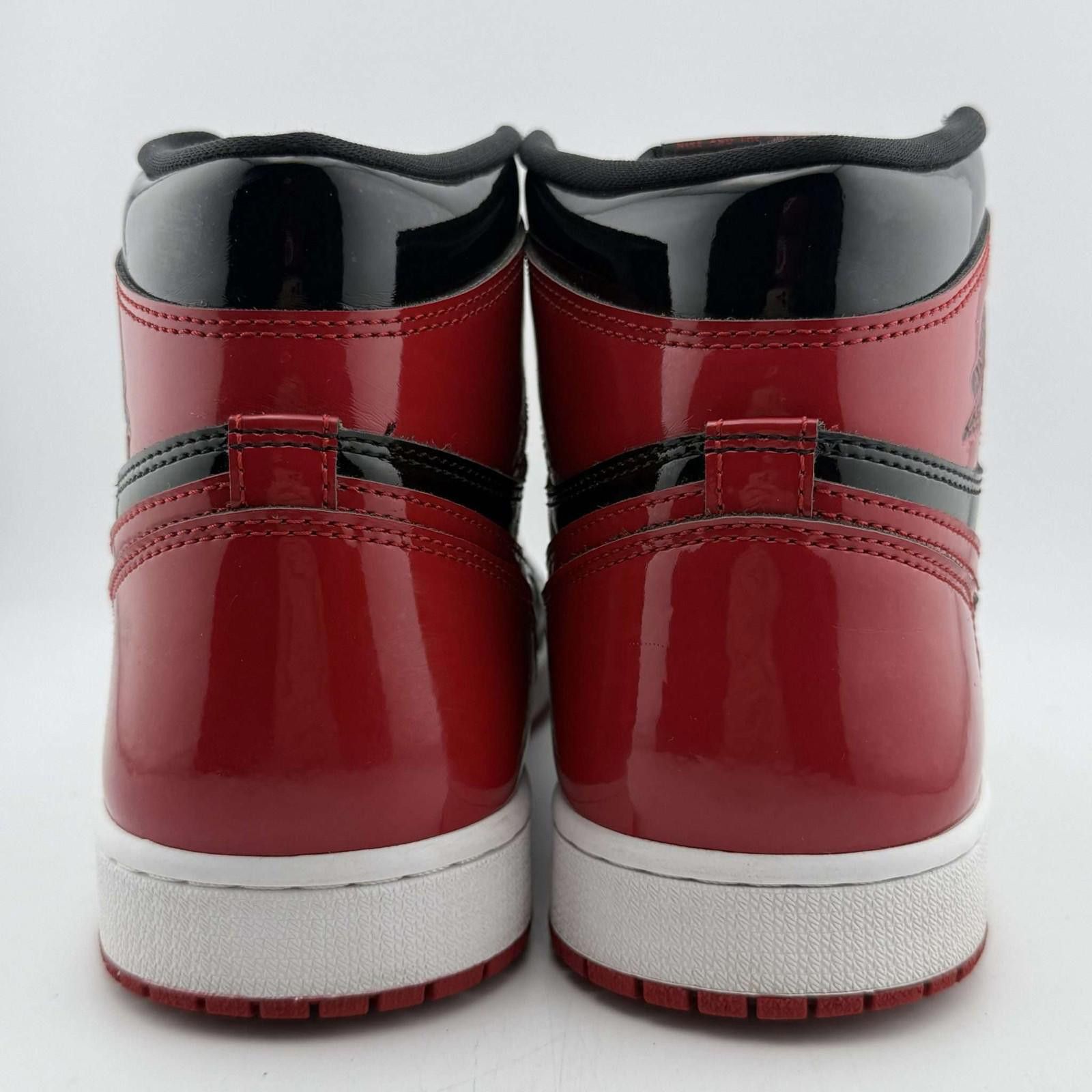 Nike Jordan 1 Patent Bred US 10 Used OG Box Size US 10 / EU 43 - 5 Thumbnail