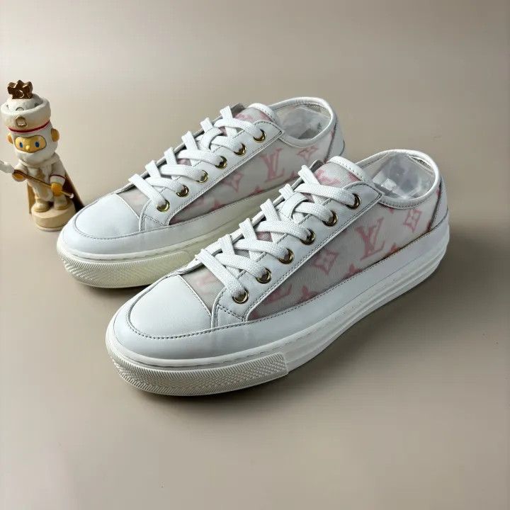 Louis Vuitton Louis Vuitton Stellar Low-Top Fashion Sneakers 0079 Size US 7 / IT 37 - 1 Thumbnail