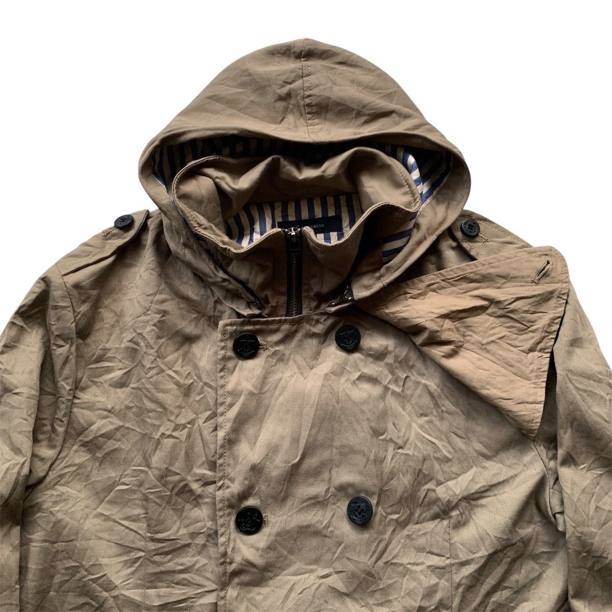 Le Grande Bleu (L.G.B.) 2000s RageBlue Napoleon Hooded ifsix GOA LGB Jacket Size US L / EU 52-54 / 3 - 4 Thumbnail