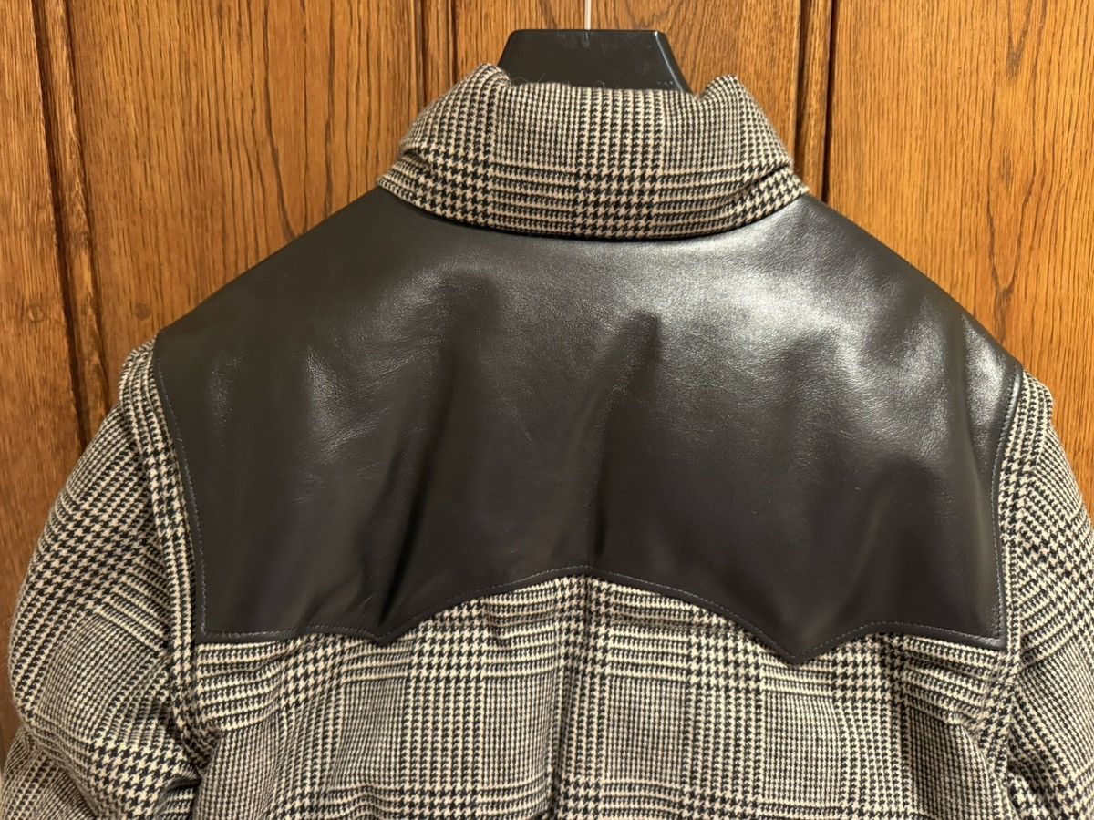 Celine $3.7k FW19 Celine Prince of Wales check leather puffa coat Size US M / EU 48-50 / 2 - 15 Thumbnail