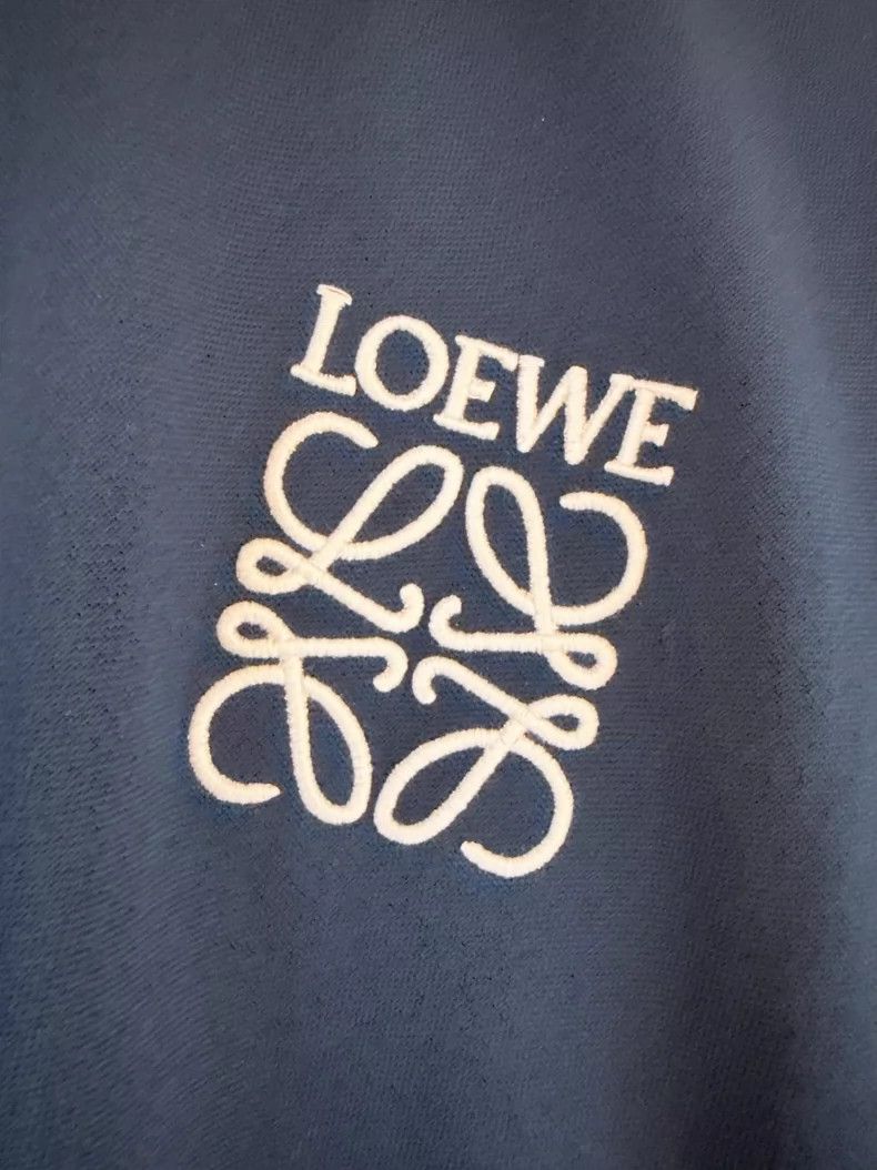 Loewe LOEWE Navy blue high collar sportswear jacket Size XS / US 0-2 / IT 36-38 - 5 Thumbnail