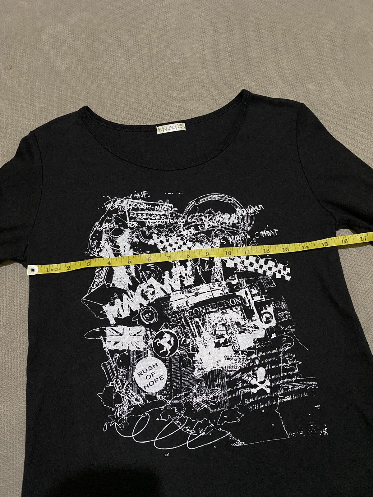 Hysteric Glamour × If Six Was Nine × Japanese Brand Y2k Relache ifsixwasnine punk style longsleeve Size US S / EU 44-46 / 1 - 7 Thumbnail