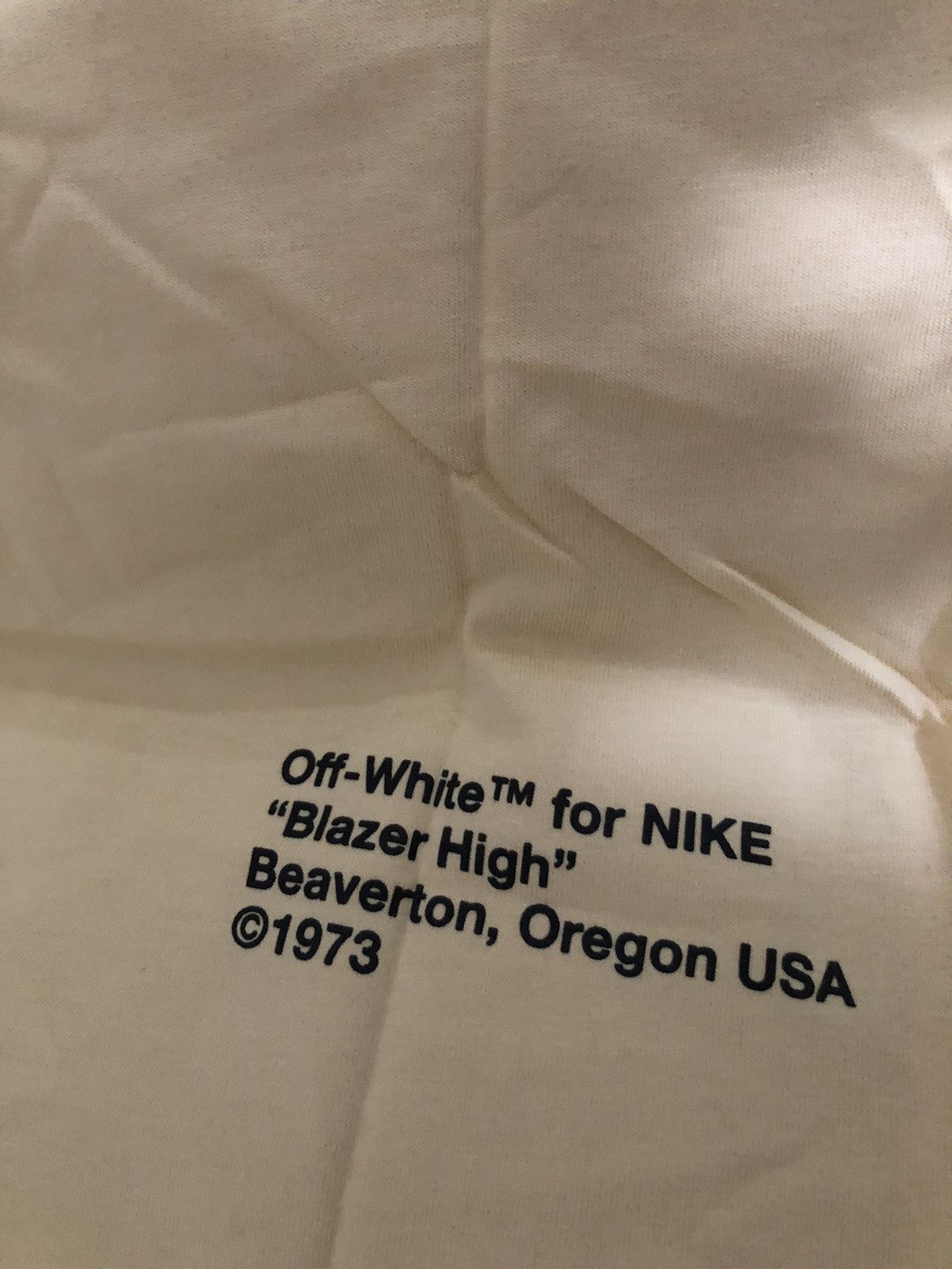 Nike × Off-White 2018 Nike x Off White NRG A6 Tee Vanilla Size US XS / EU 42 / 0 - 3 Thumbnail
