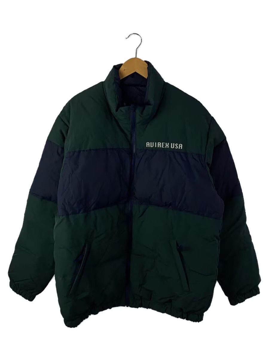 Avirex Avirex Nylon Down Jkt Green Size US XL / EU 56 / 4 - 1 Thumbnail