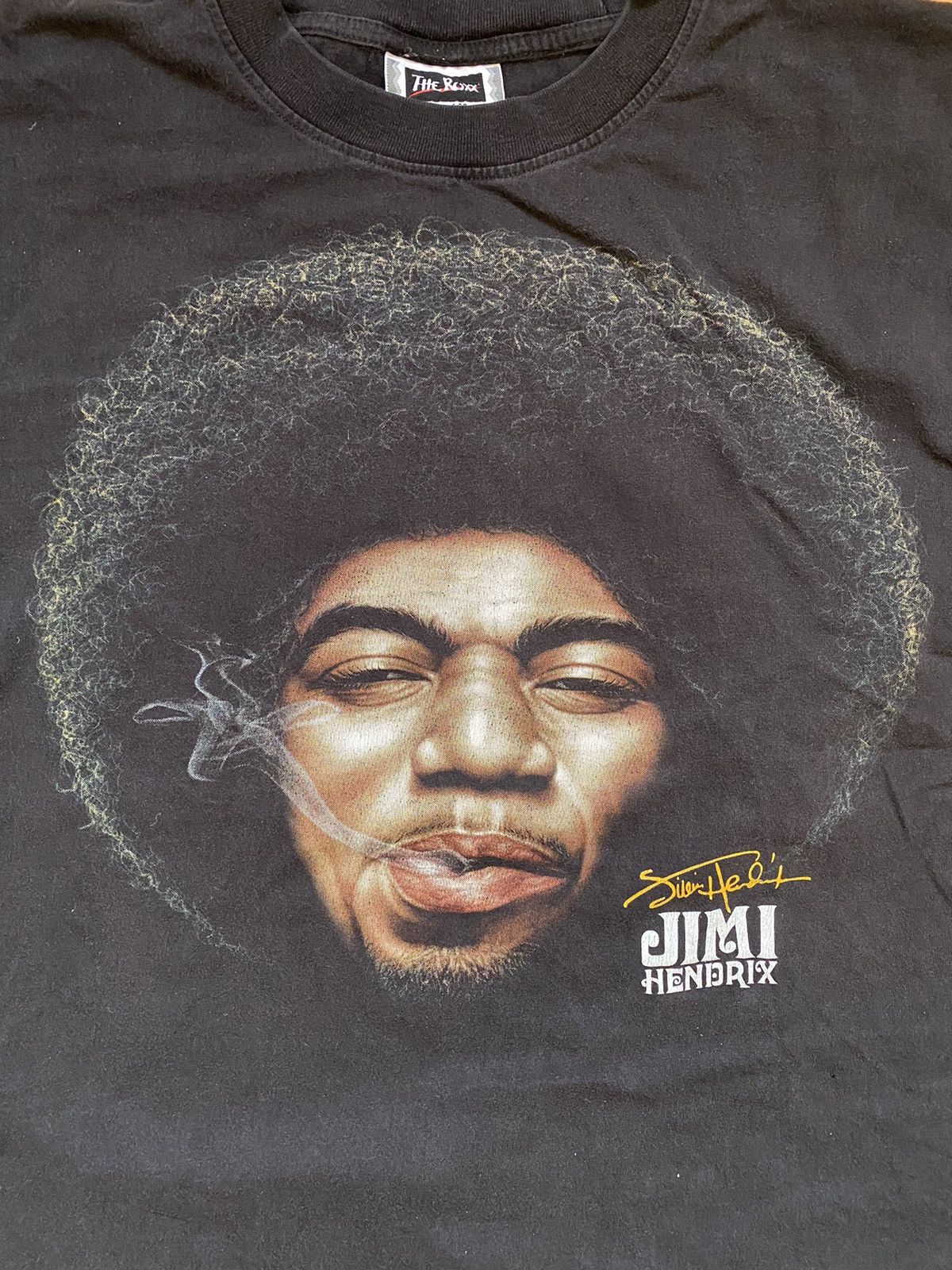 Jimi Hendrix × Vintage Jimi Hendrix Vintage Black T Shirt Size L Size US L / EU 52-54 / 3 - 3 Thumbnail