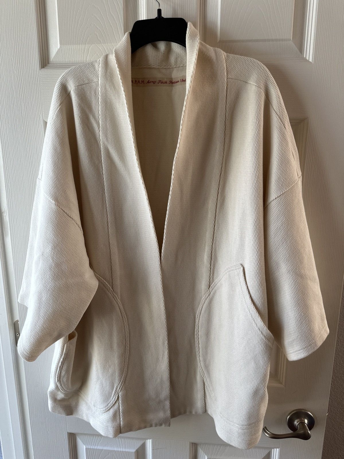 Kapital Kapital waffle knit kimono Size US XXL / EU 58 / 5 - 2 Thumbnail