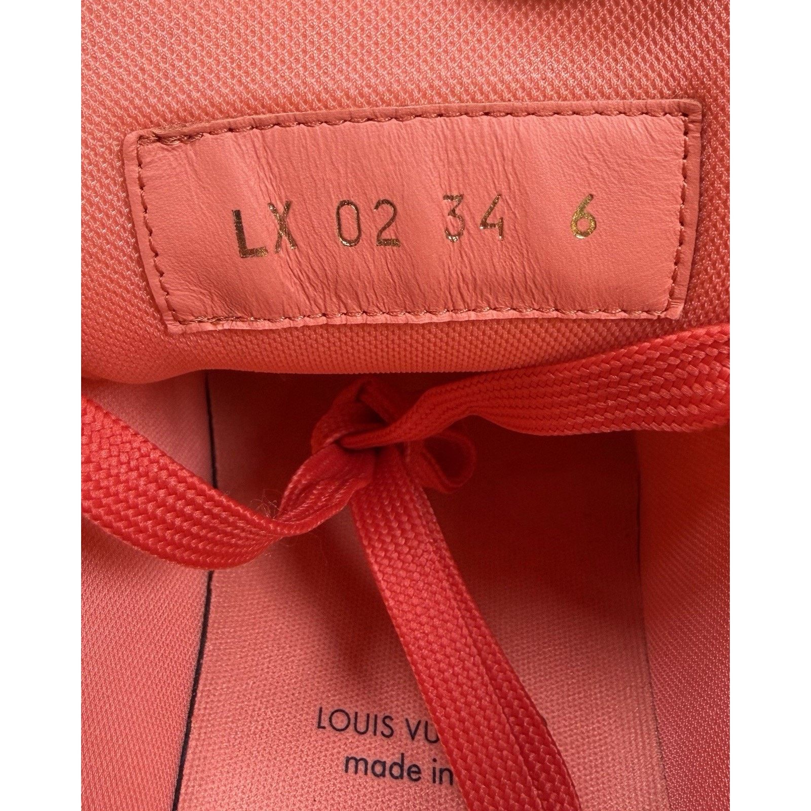 Louis Vuitton Size 6UK/7US - Louis Vuitton Orange White Trainer NEW! Size US 7 / EU 40 - 8 Thumbnail