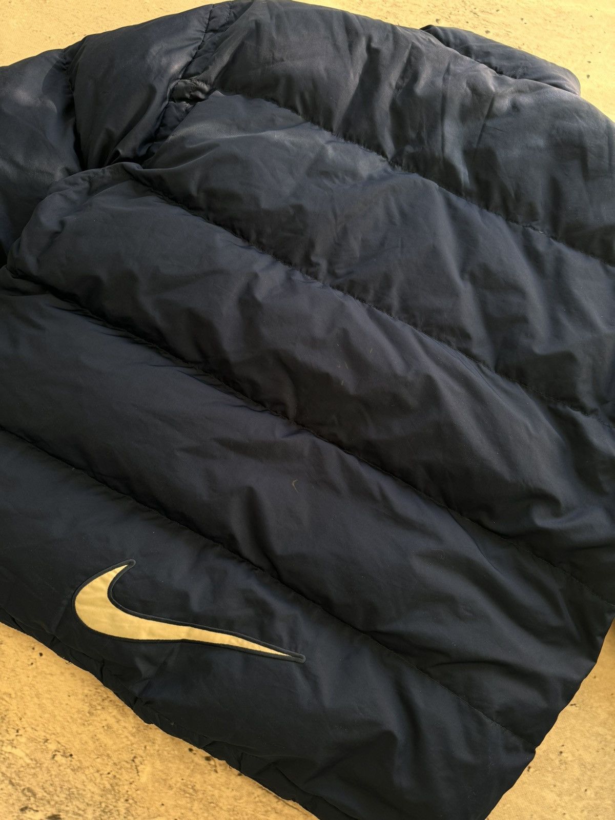 Nike × Nike ACG NIKE PUFFER DOWN BASIC LOGO OVERSIZE NYLON JACKET Size US L / EU 52-54 / 3 - 3 Thumbnail