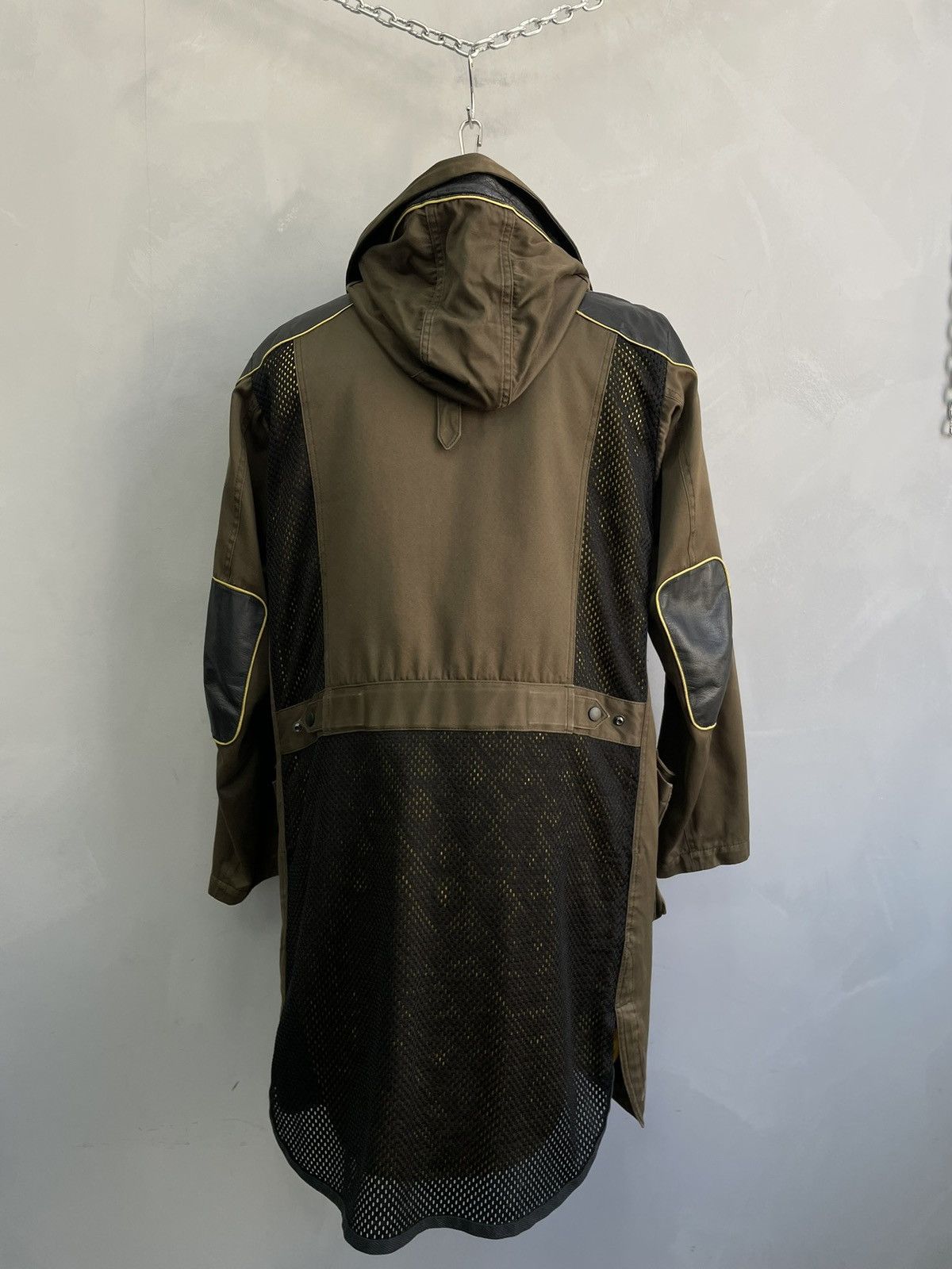 Issey Miyake Issey Miyake Green Multi-Pocket Long Coat Size M Size US M / EU 48-50 / 2 - 12 Thumbnail