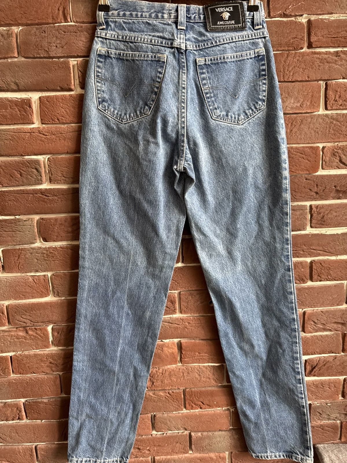 Versace Versace Jeans Couture Vintage Y2k Denim Pans Hype Washed Size US 26 / EU 42 - 9 Thumbnail