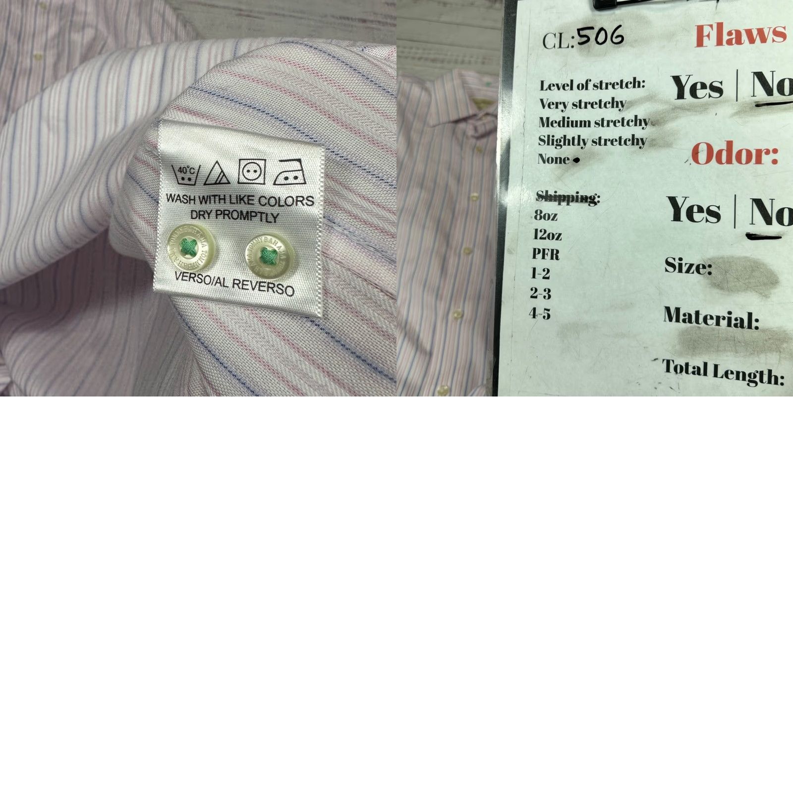 Tommy Bahama Tommy Bahama Shirt Mens Long Sleeve Button-Up Sz 16.5 Pink Stripe Cotton Size US XL / EU 56 / 4 - 8 Thumbnail