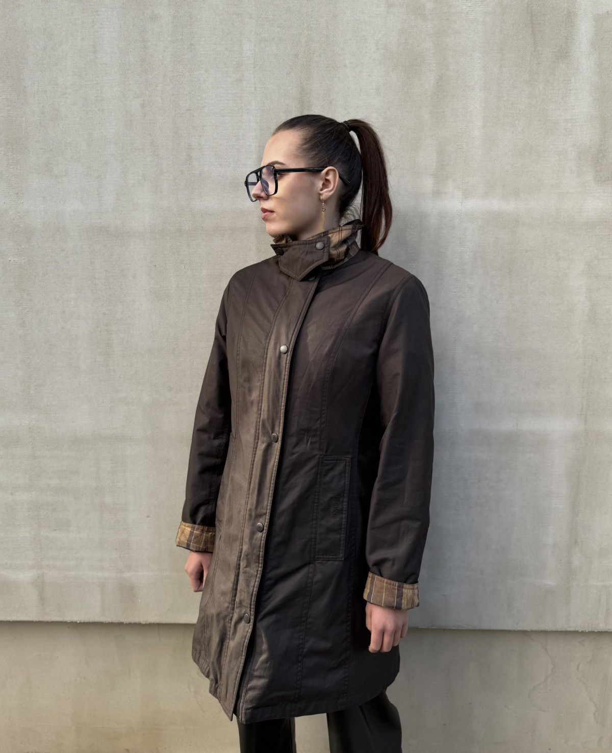 Barbour Barbour Twill Belsay Coat UK10 EU36 US6 Waterproof Jacket Size M / US 6-8 / IT 42-44 - 3 Thumbnail