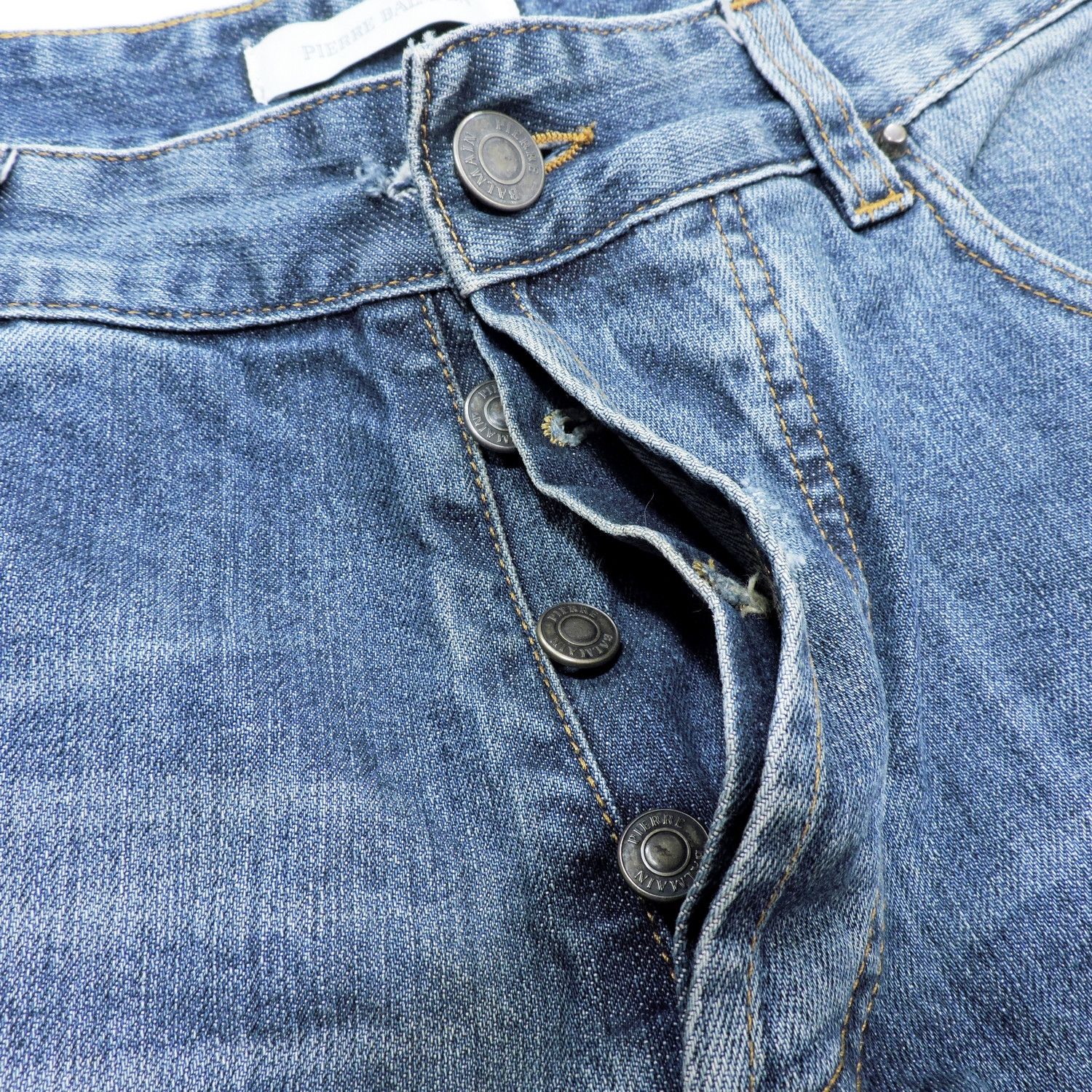 Balmain PIERRE BALMAIN DENIM LONG PANTS Size US 29 - 4 Thumbnail