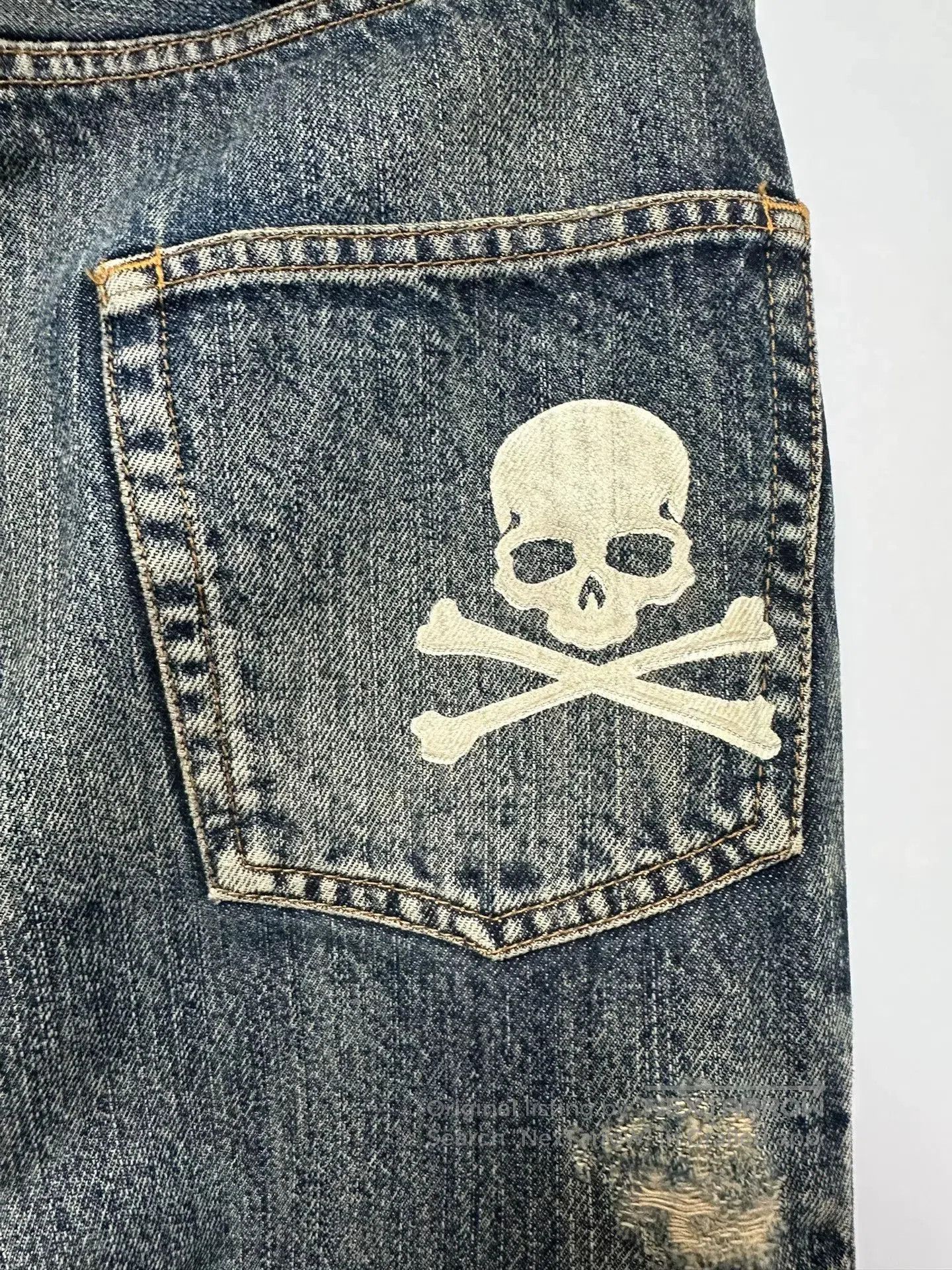 Mastermind Japan MMJ 10th Anniversary Gold Bar Pants M. Size US 34 / EU 50 - 3 Thumbnail