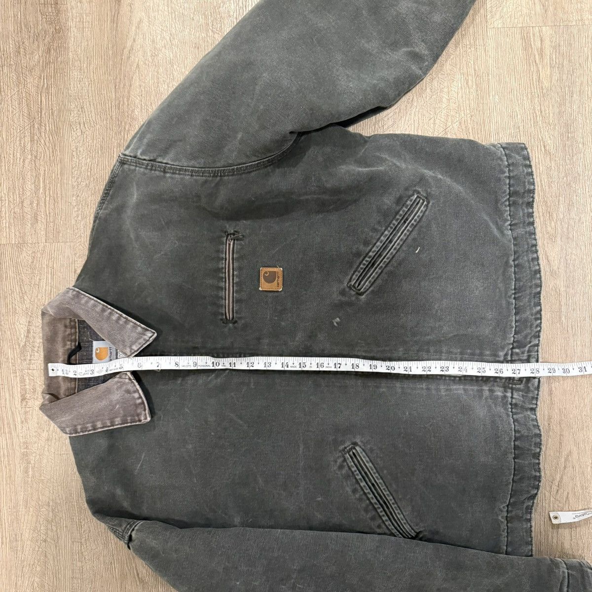 Carhartt Vintage Carhartt Moss Green detroit Jacket Size US XL / EU 56 / 4 - 4 Thumbnail