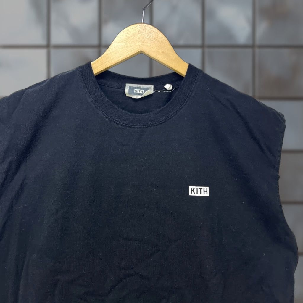 VINTAGE KITH Sleeveless Box Logo Shirt Small