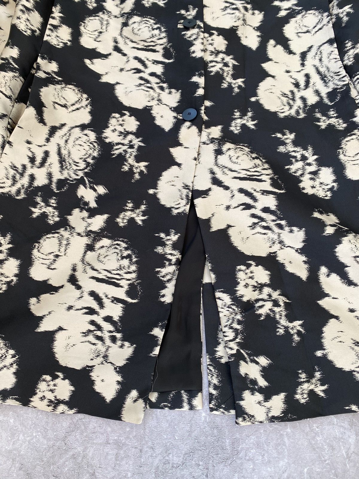 Gerard Darel Gerard Darel Paris Blend Silk Long Coat Floral Print Style Size M / US 6-8 / IT 42-44 - 9 Thumbnail