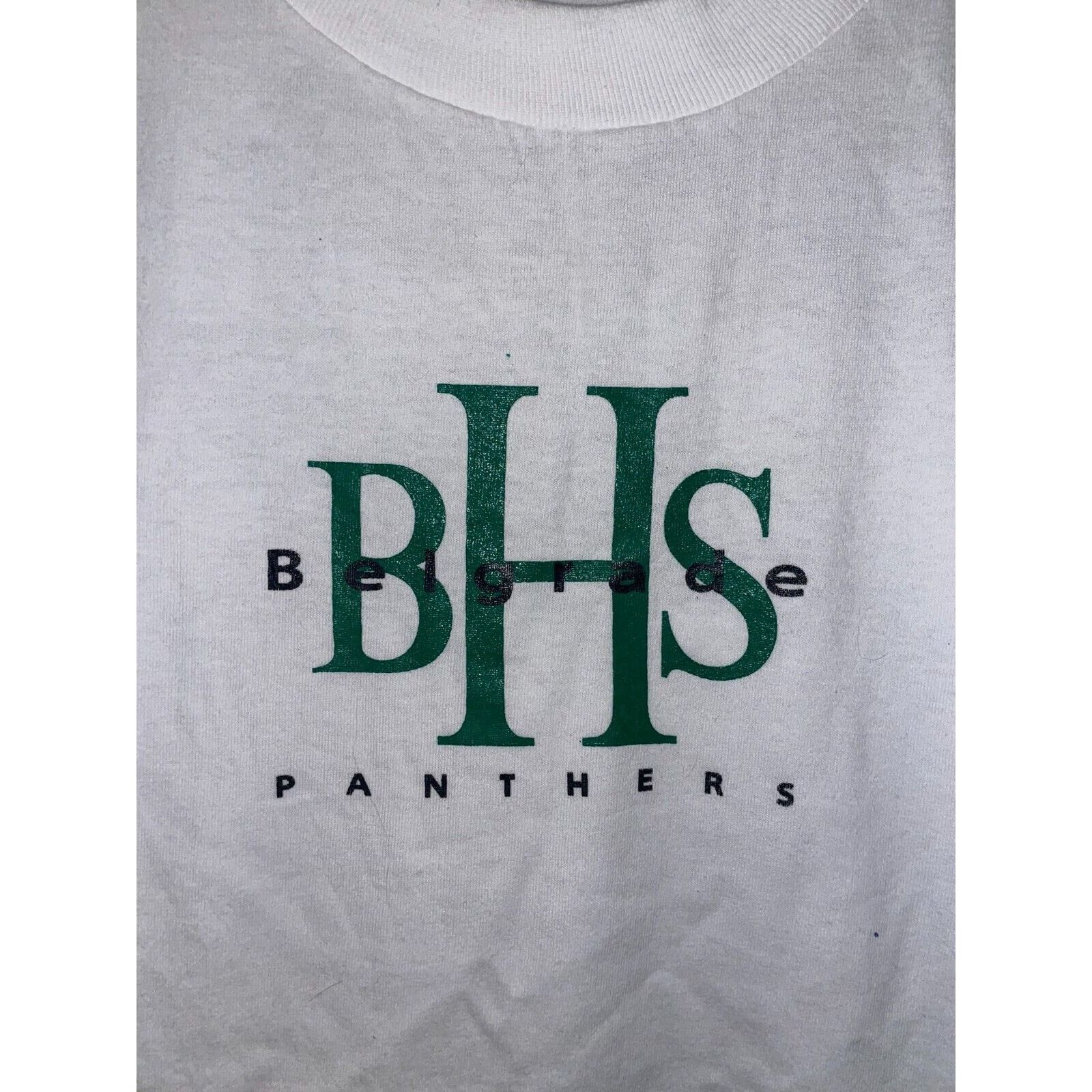 Jerzees Vintage Belgrade Shirt Panthers Panther Twins BHS 90s XL Size US XL / EU 56 / 4 - 2 Thumbnail