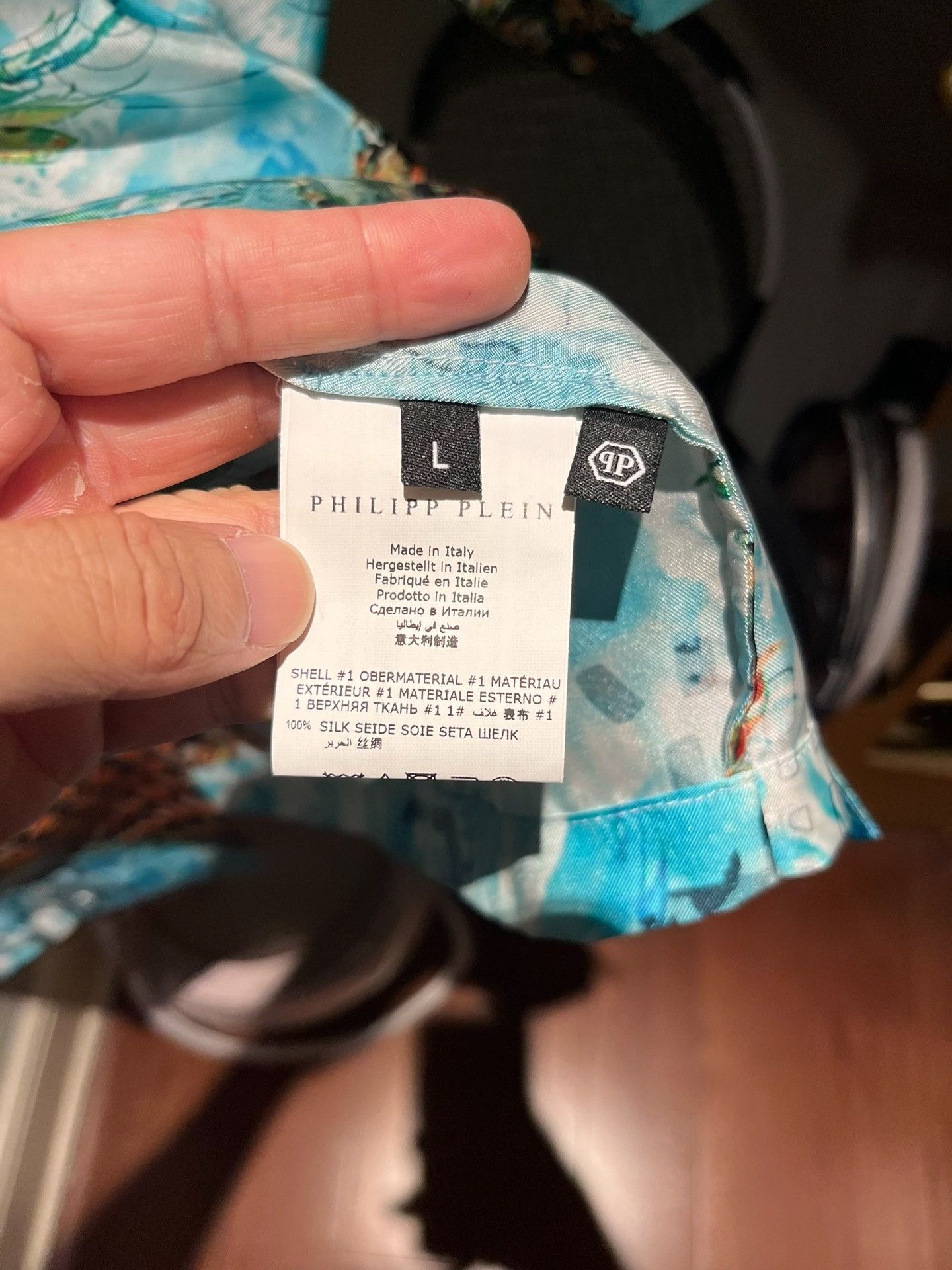 Philipp Plein Philipp Plein Skull Pineapple Hawaiian Shirt Size US L / EU 52-54 / 3 - 5 Thumbnail