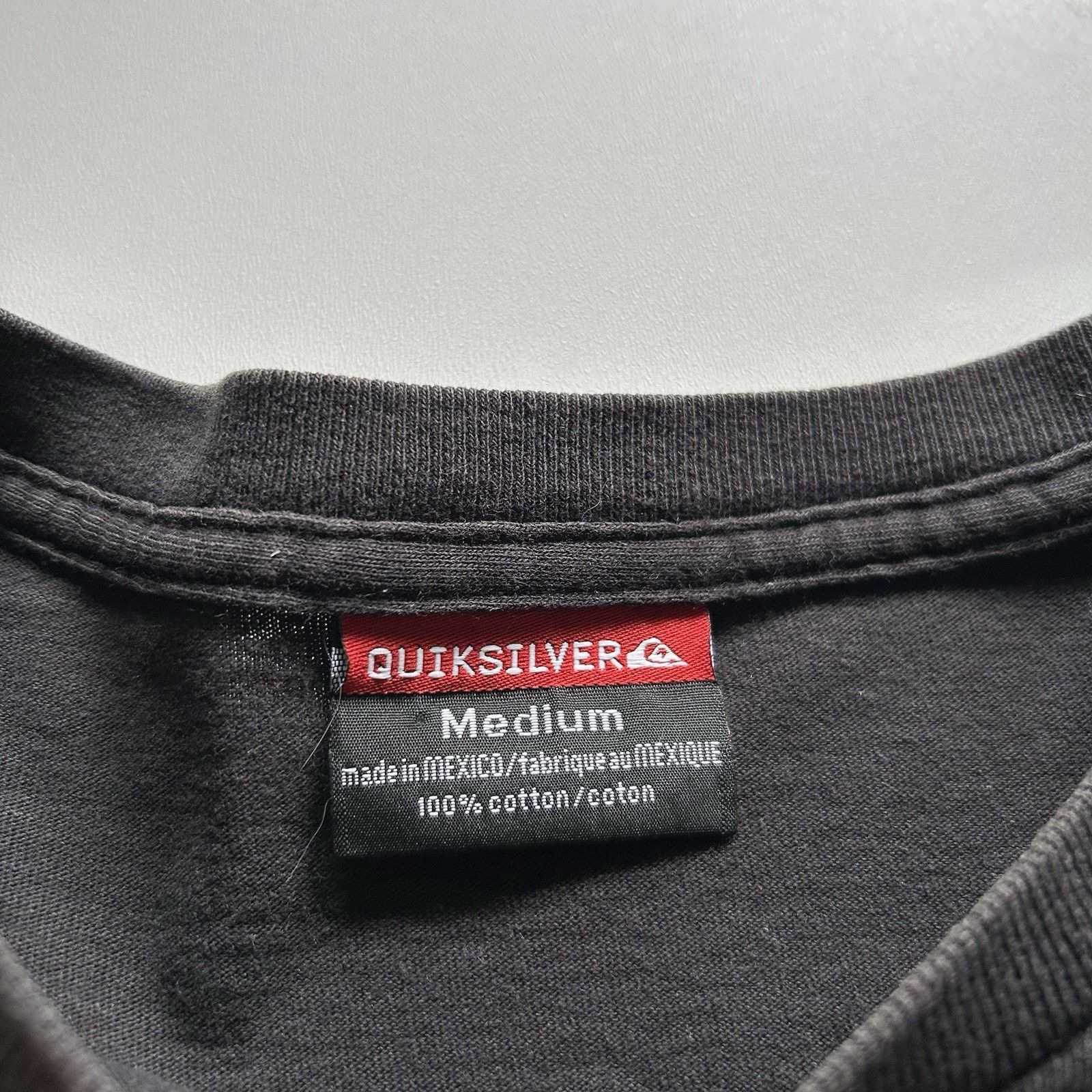 Quiksilver Vintage Y2K Quiksilver Long Sleeve T Shirt Medium Surf Skate Size US M / EU 48-50 / 2 - 9 Thumbnail