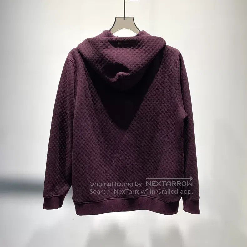 Givenchy Givenchy Red Subtle Pattern Zip-up Hoodie Jacket Size US M / EU 48-50 / 2 - 7 Thumbnail