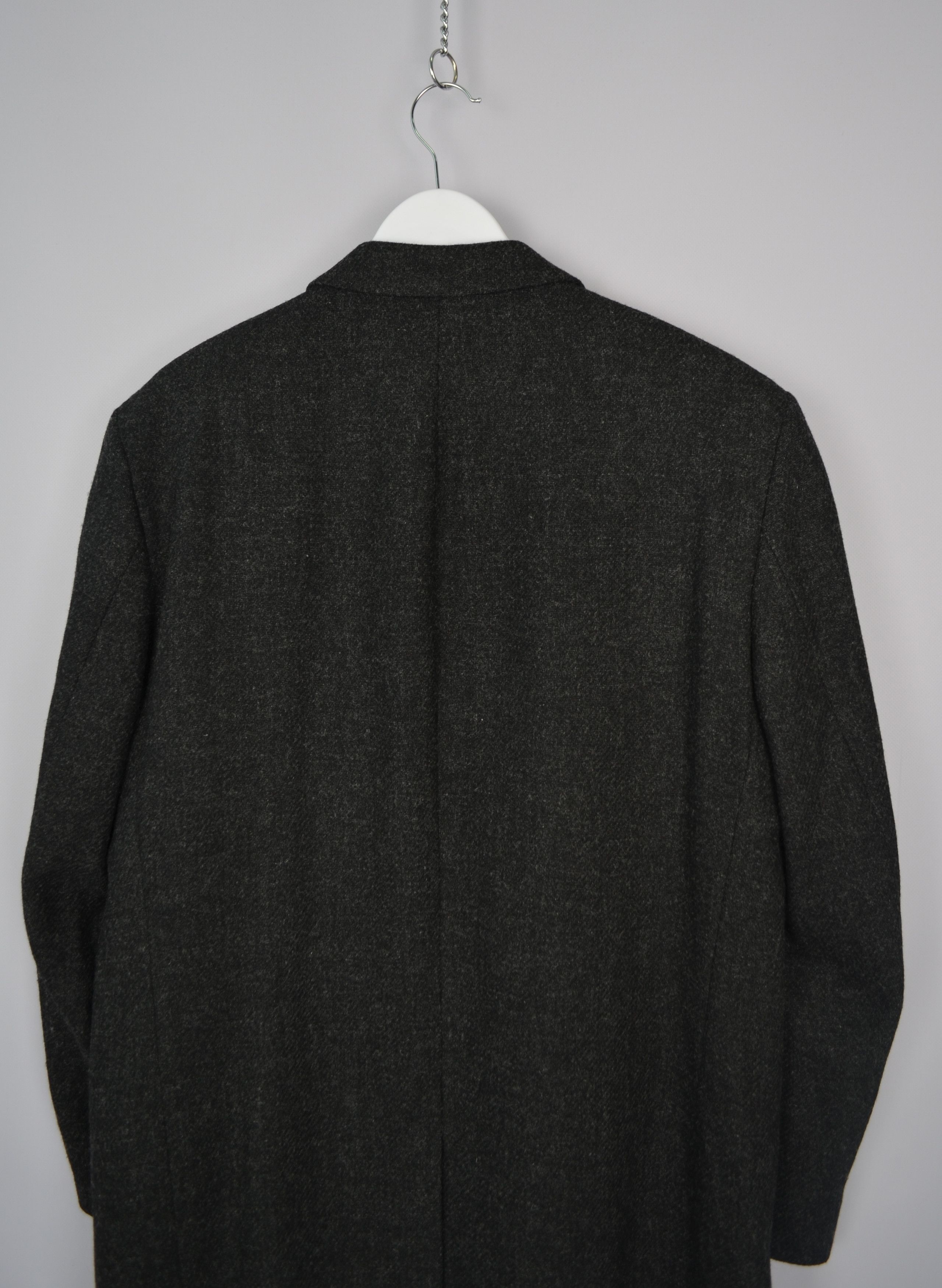 Designer Walker Slater Tweed Jacket Blazer Grey 100% Wool Size 44/XL Size 44R - 7 Thumbnail